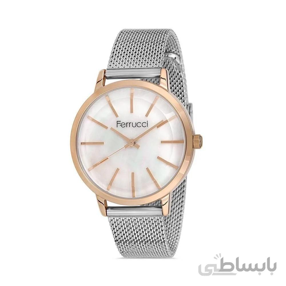 ساعت مچی عقربه ای زنانه برند فروچی Ferrucci مدل FC 13934H.03