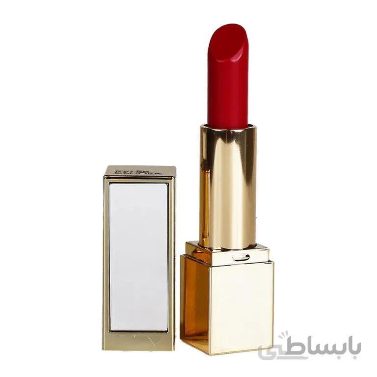 رژلب جامد استی لادر رنگ 340 envious فول سایز همراه اینه ا estee lauder pure color envy 340 envious