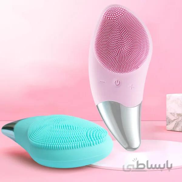 برس پاکسازی و ماساژور پوست sonic facial brush ا Electric Silicone Facial Cleansing Brush Sonic Face Cleansing Brush