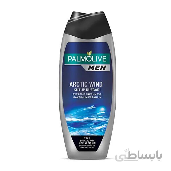 شامپو مو و بدن پالموليو Arctic wind حجم 500 ميلي ليتر