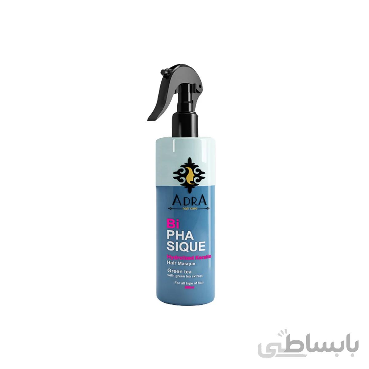 اسپری دو فاز کراتینه آدرا ا Adra Bi Phasique Hydrolized Keratin