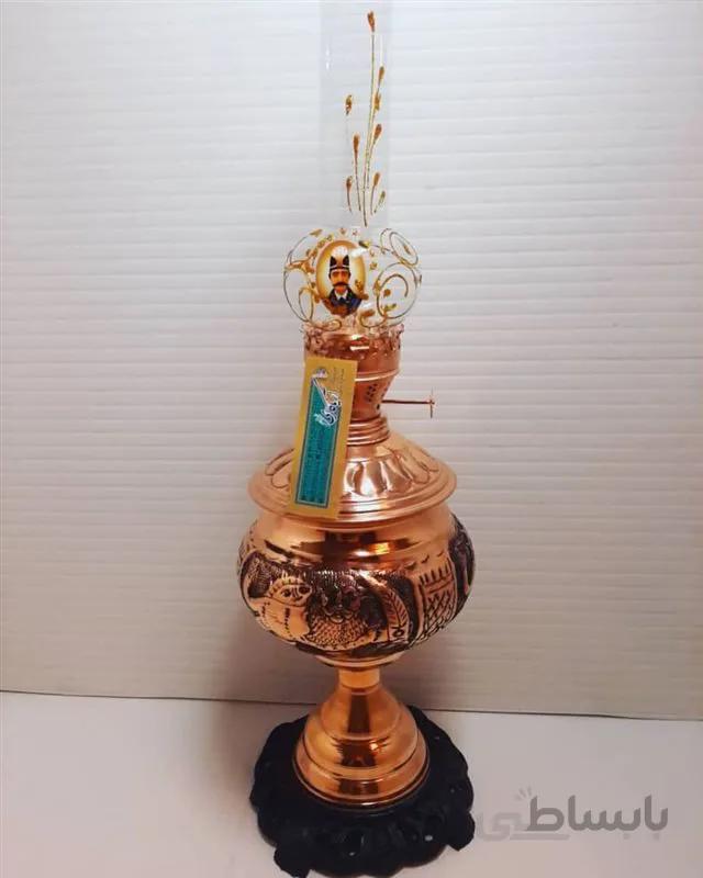 چراغ گردسوز مسی قلم ۵۴س کد 13263266440