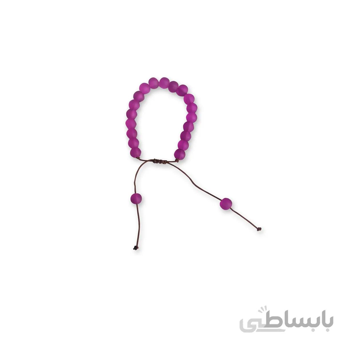 دستبند اونیکس بنفش