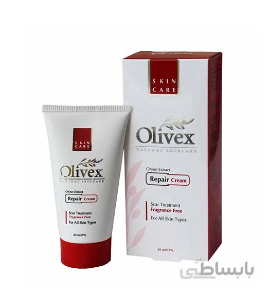 کرم ترمیم و بازسازی کننده انواع پوست 40میل الیوکس ا Olivex Repair Cream For All Skin Types 40ml