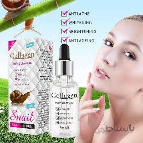 سرم حلزون کلاژن صورت سرم ضد آکنه درخشان کننده ضد پیری پوست صورتOfanyia