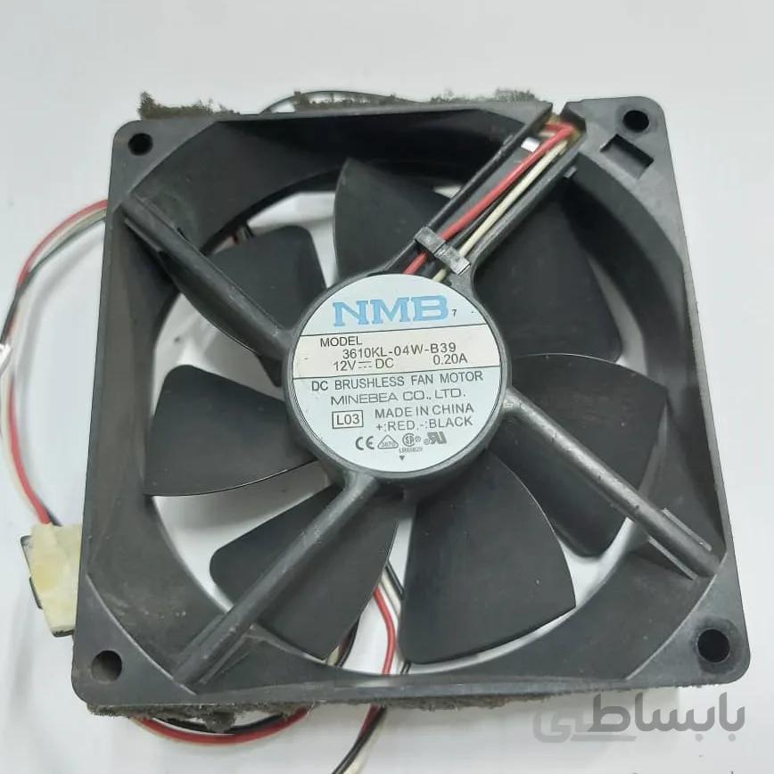 فن مربعی 90*90*25 میلیمتر 12 ولت 0.20 آمپر میتسوبیشی LVP-X400 ویدئو پروژکتور