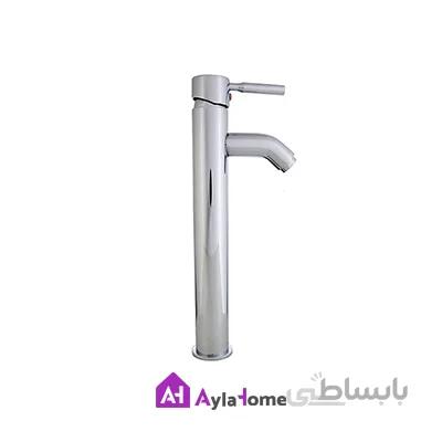 شیر روشویی پایه بلند C موست مدل راکت کروم