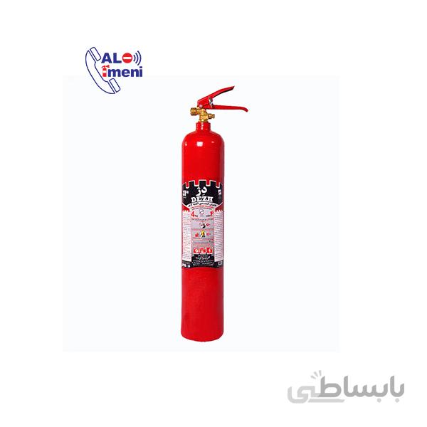 کپسول آتش نشانی CO2 دژ 4 کیلوگرمی
