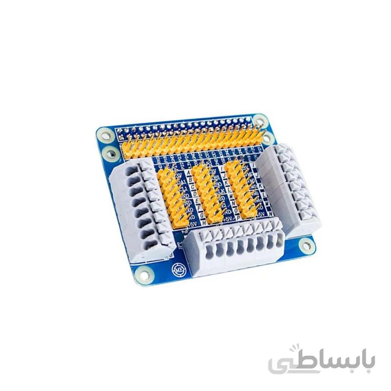 شیلد ترمینال مخصوص رسپبری پای ا GPIO Terminal shield