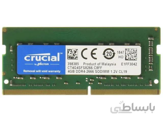 RAM Labtop 4GB 2666 CRUCIAL
