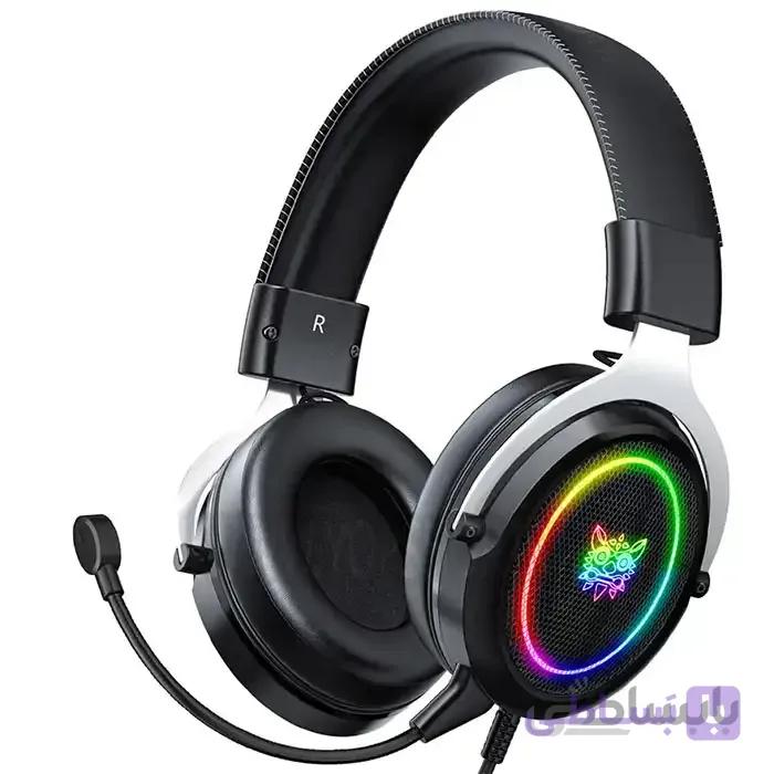 هدست گیمینگ سیمی RGB اونیکوما مدل Onikuma X10