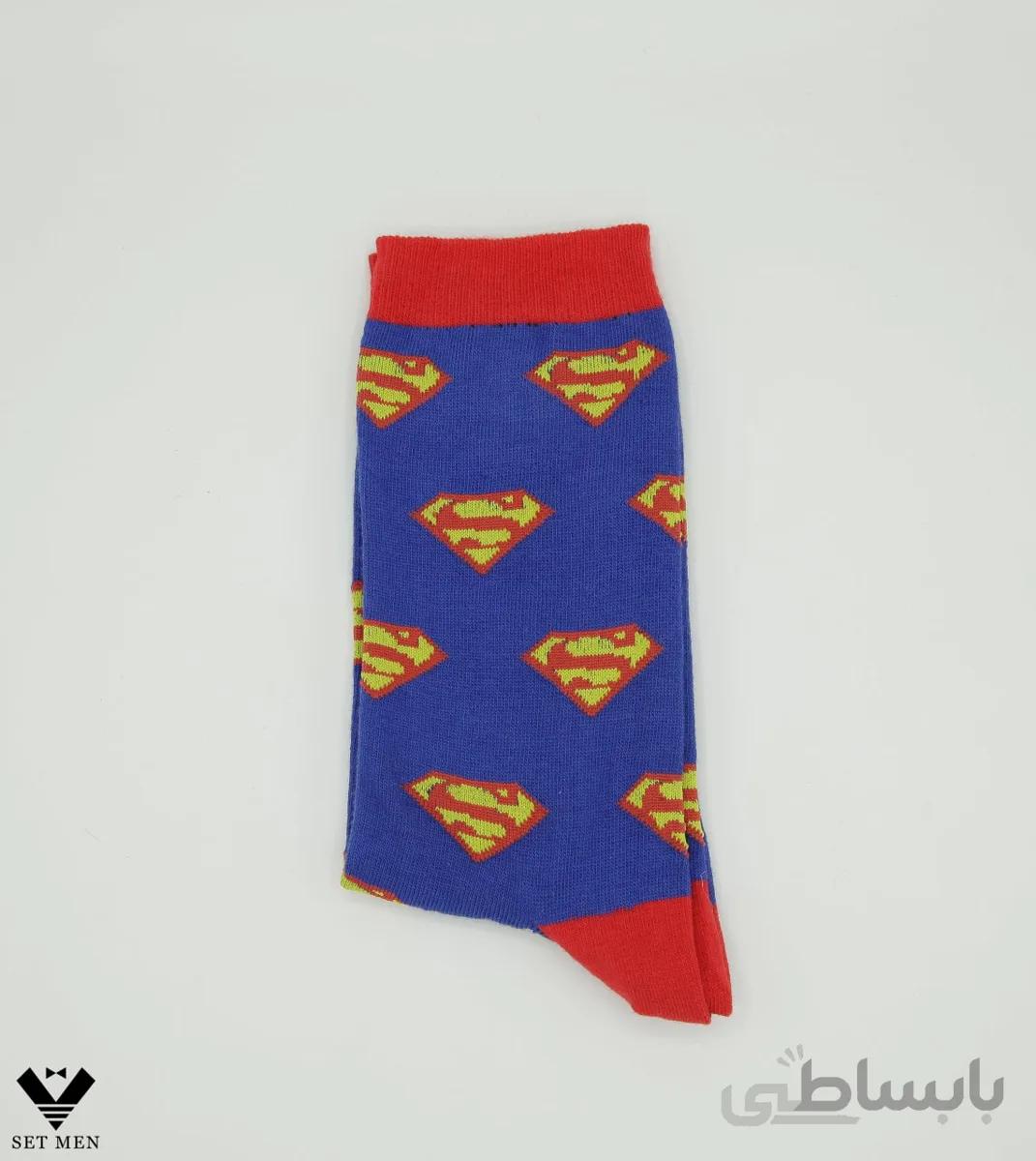 جوراب Super Man ساق دار so131