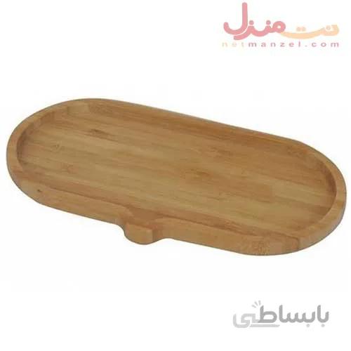 ظرف سرو چوبی بامبو برند بامبوم مدل لوکو اووال