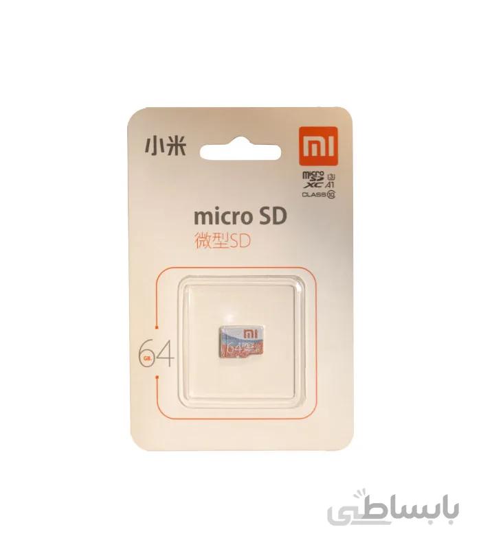 کارت حافظه شیائومی microSD مدل Mi Class 10 U3 A1 ظرفیت 64 گیگابایت