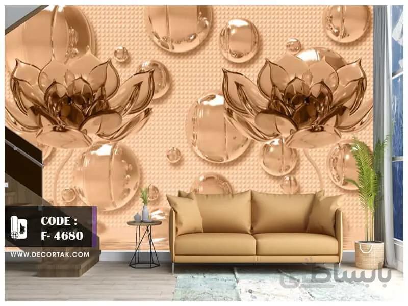 پوستر دیواری گل کد F-6480