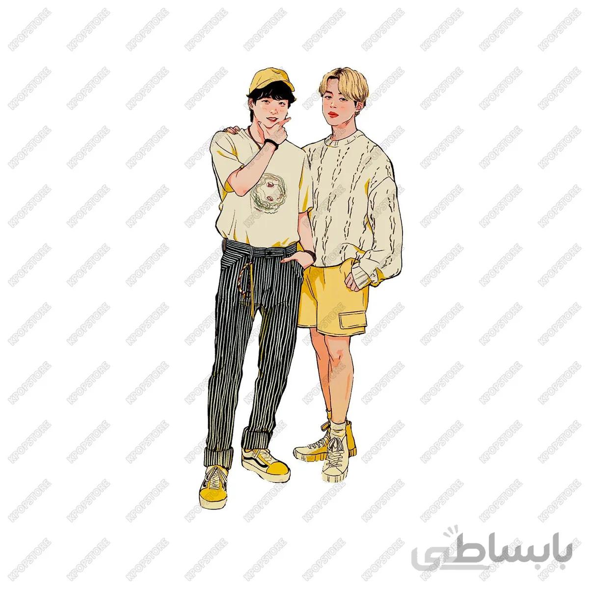 استیکر bts butter کد 11281