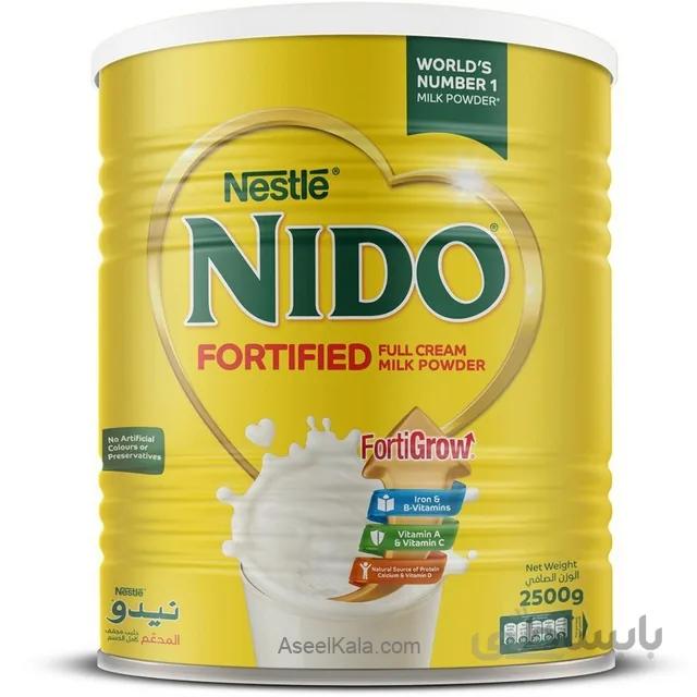 شیر خشک نیدو بزرگسالان NIDO وزن 2500 گرم قوطی