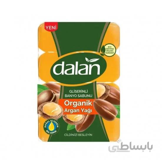 صابون حمام دالان Dalan حاوی روغن روغن آرگان بسته 4 عددی 600 گرم