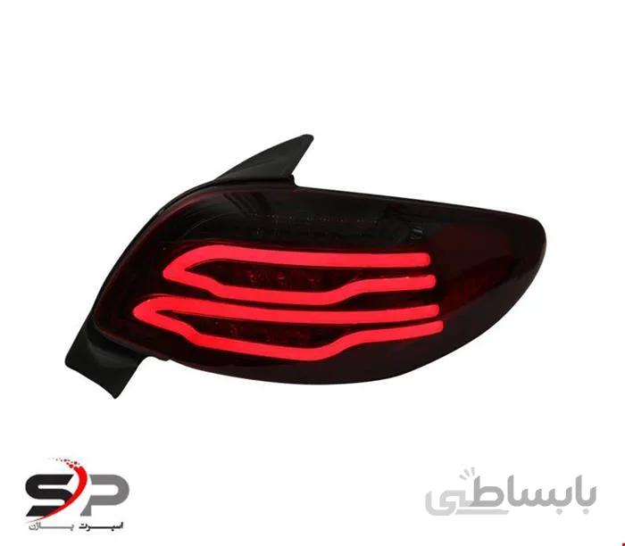 چراغ عقب پژو ۲۰۶ طرح S500 رفلکتور