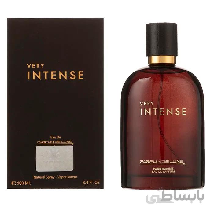ادو پرفیوم مردانه پرفیوم دلوکس مدل very intense حجم 100 میلی لیتر