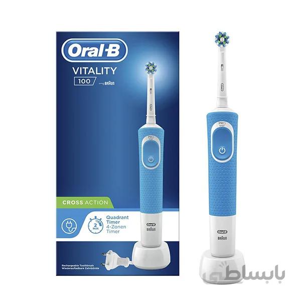 مسواک برقی اورال-بی مدل Vitality Cross Action ا Oral-B Vitality Cross Action Electric Toothbrush