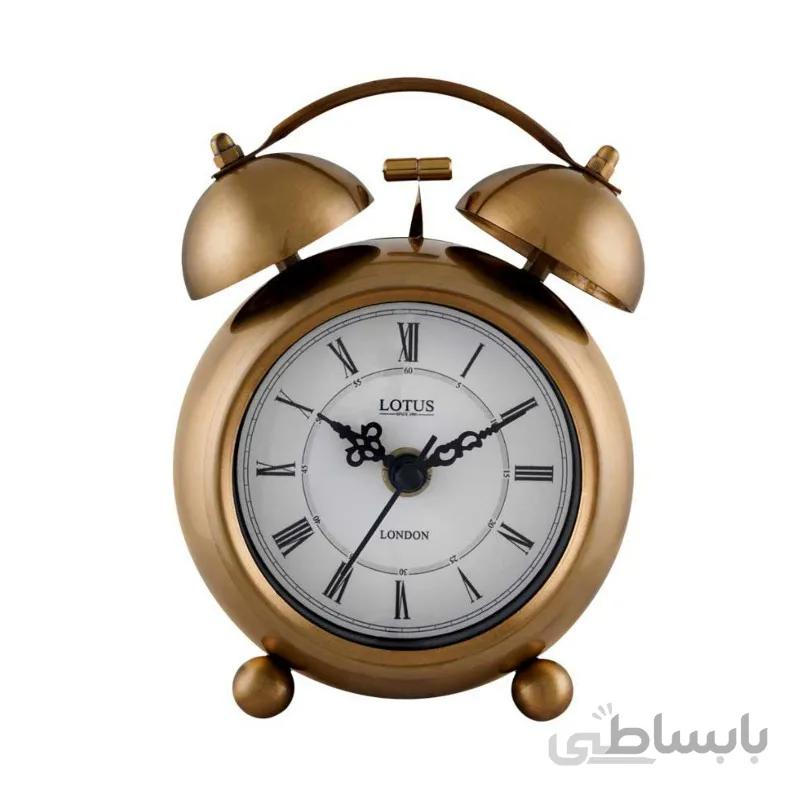 ساعت فلزی رومیزی لوتوس مدل BS-800 آنتیک
