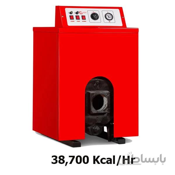 پکیج زمینی شوفاژکار مدل هورخش کوتاه 5 پره ا پکیج زمینی موتورخانه ای شوفاژکار مدل هورخش 5 کوتاه با مبدل صفحه ای بدون مشعل و ظرفیت 39,000 کیلوکالری