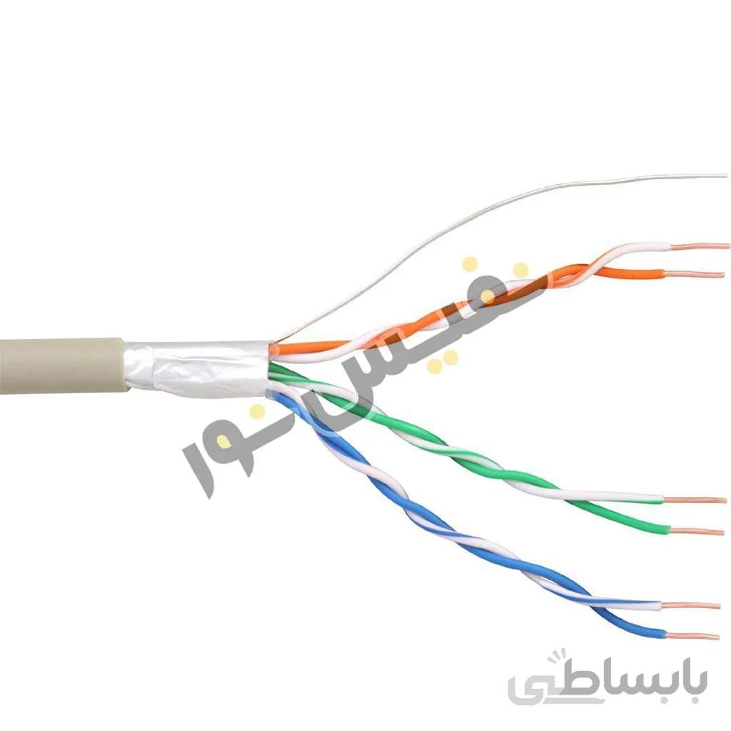 کابل تلفن چهار زوجی فویلدار ضد نویز هادی نور گستر
