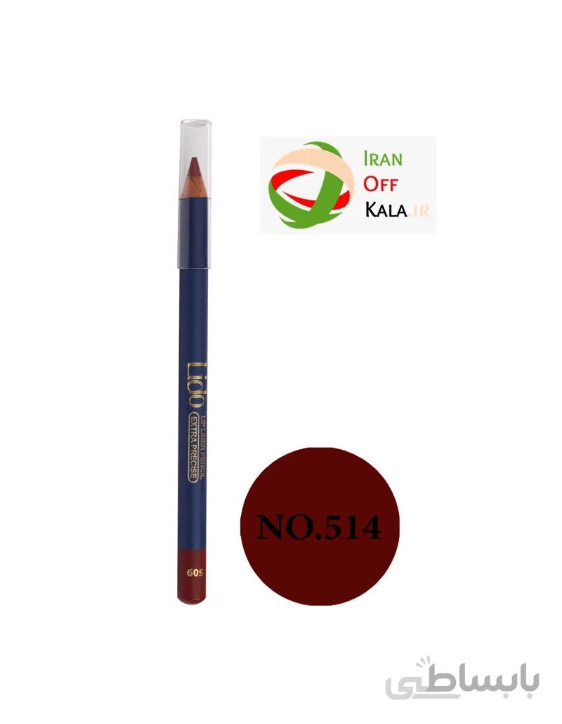 خط لب لیدو شماره 514