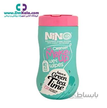 دستمال مرطوب کمر باریک چای سبز نینو ا Nino-green-tea-slim-waist-wipes