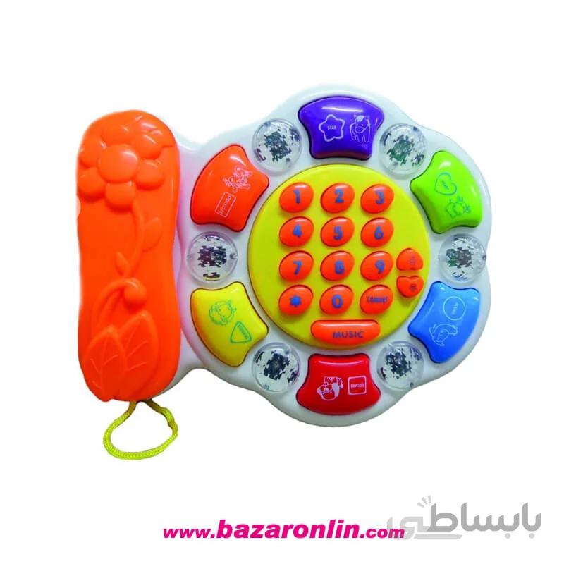 تلفن موزیکال طرح گل مدل ۸۶۶