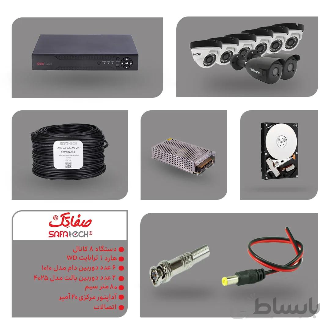 پک دوربین مداربسته مدل ST-PK-CCTV-212
