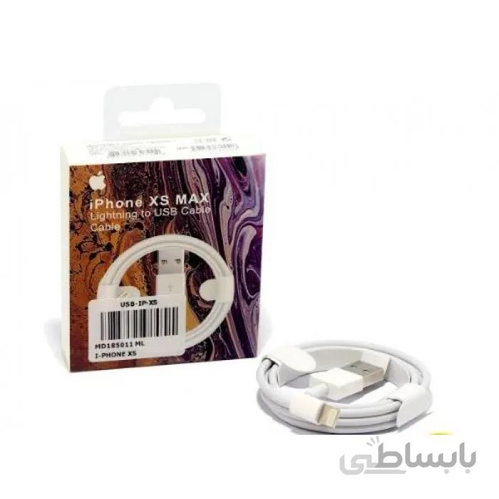 کابل شارژر لایتنینگ اورجینال آیفون X