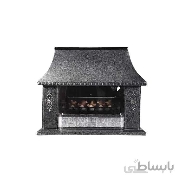 بخاری گازی طرح شومینه توان مدل نگین