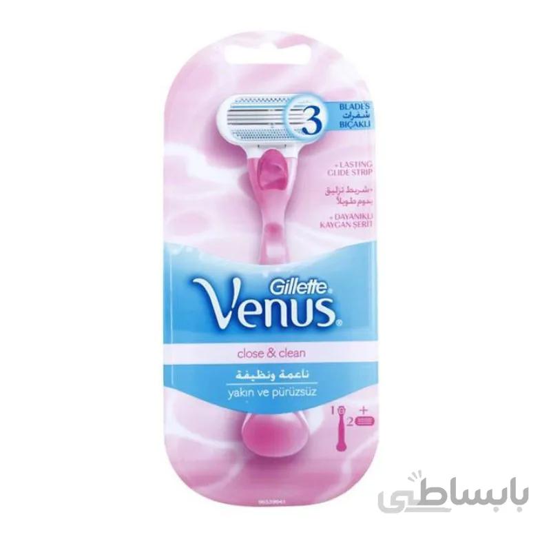 تیغ اصلاح ونوس کلوز اند کلین ژیلت مناسب بانوان