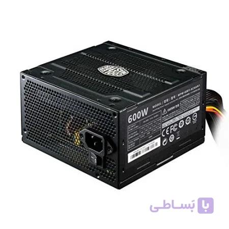 کولر Master Elite v3 600 وات منبع تغذیه ATX ، پنکه 120 میلیمتری ساکت ، پشتیبانی PCI-E ، ضمانت 3 ساله ، مشکی
