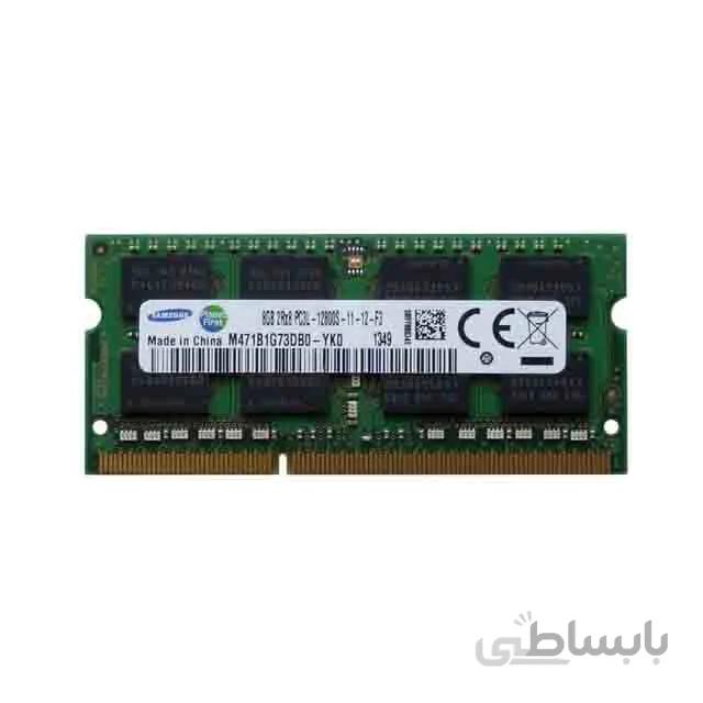 رم لپ تاپ سامسونگ مدل 8gb DDR3 12800sMHz PC3l