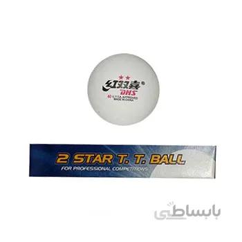 توپ پینگ پنگ دی اچ اس 2 ستاره ( DHS 2 STAR )