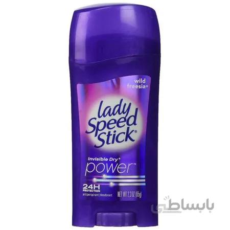 مام صابونی زنانه سبز ليدی اسپيد - Lady Speed مدل Invisible dry با وزن 40g