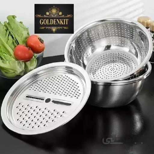سرویس لگن و آبکش و رنده یونیک