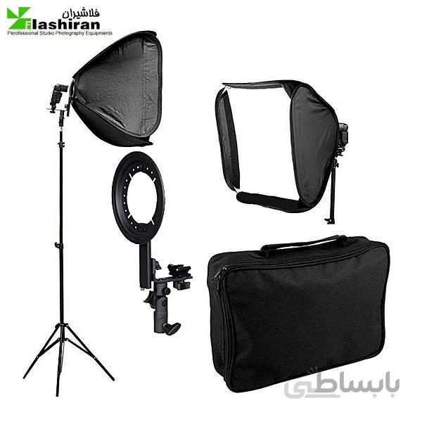 کیت سافت باکس فلاش اکسترنال SOFTBOX KIT ۵۰×۵۰