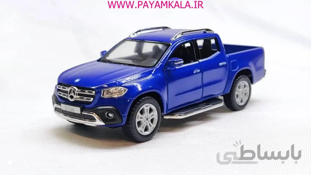 ماشین فلزی مرسدس بنز وانت (BENZ X-CLASS KINSMART) آبی