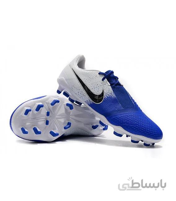 کفش فوتبال نایک فانتوم Nike Phantom VNM Elite FG White Blue