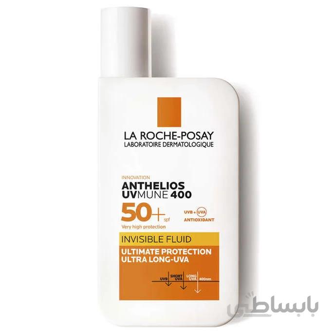 ضد افتاب لاروش پوزای uvmune 400 مناسب پوست نرمال تا چرب