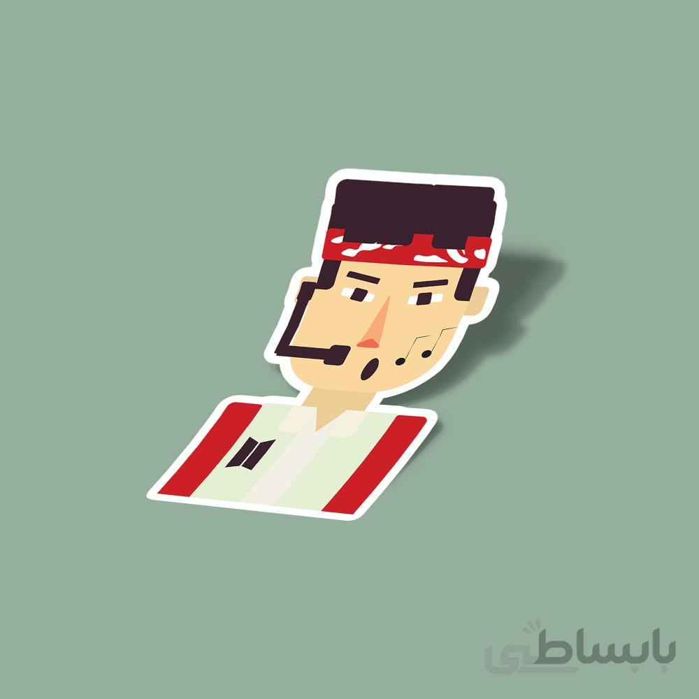 استیکر v bts