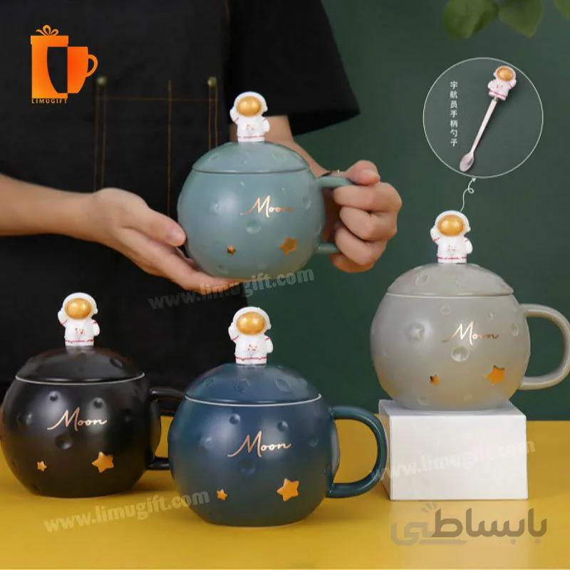 ماگ فضانورد طرح moon