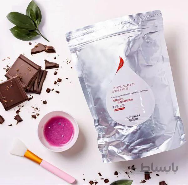 ماسک پودری لاتکسی شکلات مانولین manoilin