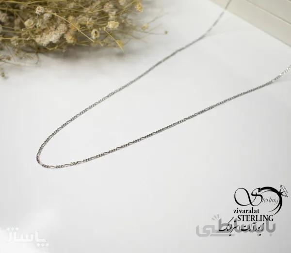 زنجیر نقره کد 5390 کد 641404