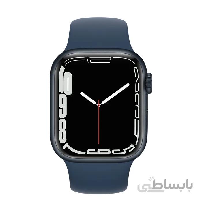 ساعت هوشمند اپل سری 7 مدل 41 میلی متر ا Apple Watch Series 7 GPS 41mm Aluminum Case with Sport Band کد 452065
