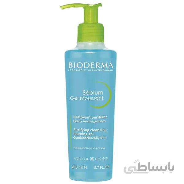 فوم ژل شستشوی صورت بیودرما BIODERMA مدل سبیوم Sebium حجم۵۰۰میل